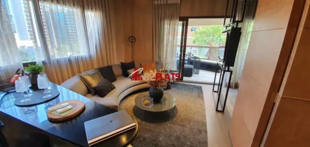Flat com 1 Quarto para alugar, 49m² no Vila Olímpia, São Paulo