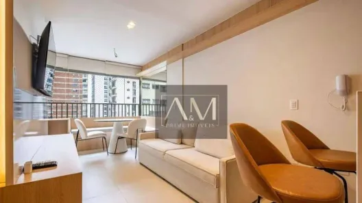 Apartamento com 1 Quarto para alugar, 44m² no Paraíso, São Paulo