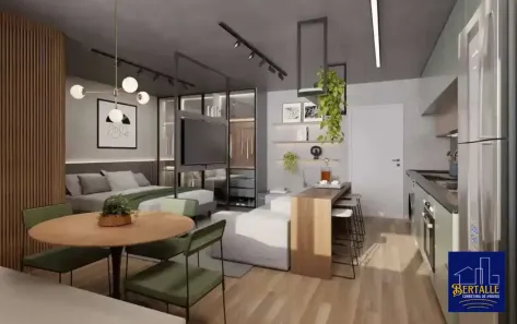 Apartamento com 1 Quarto à venda, 39m² no Lourdes, Belo Horizonte