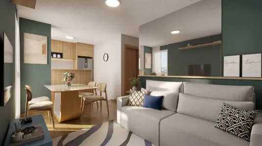 com 2 Quartos à venda, 45m² no Rio Branco, Canoas