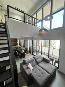 Apartamento com 1 Quarto para alugar, 55m² no Campo Belo, São Paulo