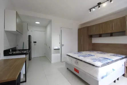Kitnet com 1 Quarto à venda, 27m² no Indianópolis, São Paulo