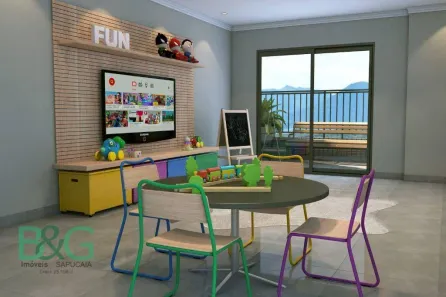 Apartamento com 3 Quartos à venda, 106m² no Canto do Forte, Praia Grande