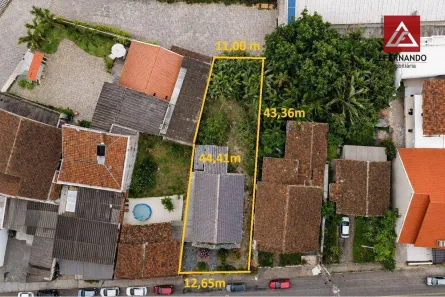 Lote/Terreno à venda, 517m² no Água Verde, Blumenau