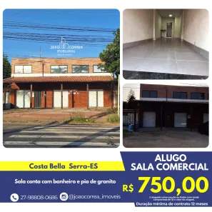Ponto Comercial para alugar, 30m² no Costa Bela, Serra