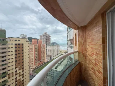 Apartamento com 2 Quartos para alugar, 90m² no Canto do Forte, Praia Grande