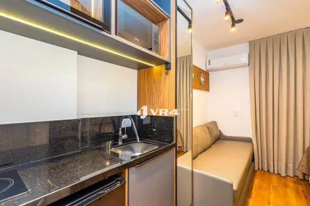 Apartamento com 1 Quarto para alugar, 21m² no Centro, Curitiba