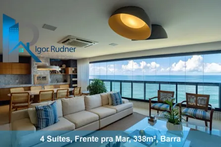 Apartamento com 4 Quartos à venda, 339m² no Barra, Salvador