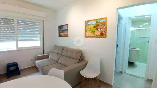 Apartamento com 1 Quarto à venda, 37m² no Boqueirão, Santos