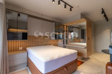 Flat com 1 Quarto à venda, 27m² no Santo Amaro, São Paulo