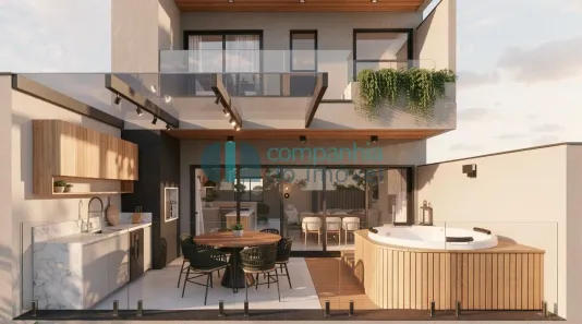 Casa de Condomínio com 3 Quartos à venda, 248m² no Pilarzinho, Curitiba