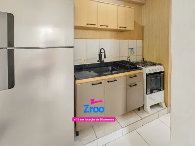 Apartamento com 2 Quartos para alugar, 49m² no Passo Manso, Blumenau