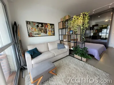 Apartamento com 1 Quarto para alugar, 36m² no Brooklin Paulista, São Paulo