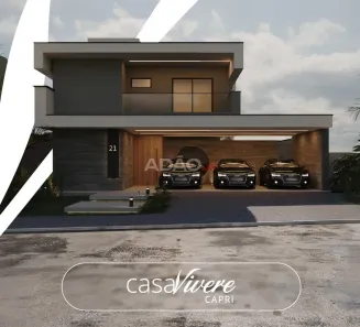 Casa de Condomínio com 3 Quartos à venda, 267m² no Jardins Capri, Senador Canedo