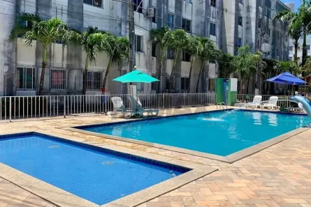 Apartamento com 2 Quartos para alugar, 47m² no Antares, Maceió