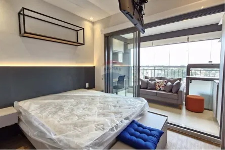 Apartamento com 1 Quarto à venda, 27m² no Indianópolis, São Paulo