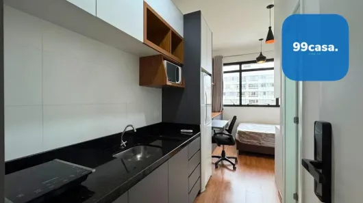 Apartamento com 1 Quarto para alugar, 16m² no Centro, Curitiba