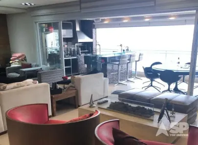 Apartamento com 4 Quartos para alugar, 206m² no Vila Romana, São Paulo