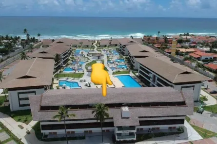 Apartamento com 3 Quartos para alugar, 80m² no Porto de Galinhas, Ipojuca