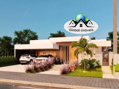 Casa de Condomínio com 3 Quartos à venda, 436m² no Condomínio Ninho Verde, Porangaba