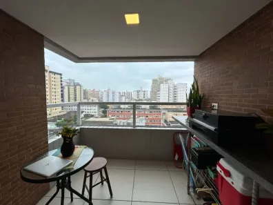 Apartamento com 1 Quarto à venda, 48m² no Guilhermina, Praia Grande