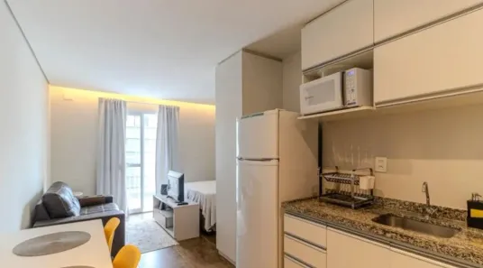 Apartamento com 1 Quarto à venda, 24m² no República, São Paulo