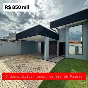 Casa com 3 Quartos à venda, 140m² no Plano Diretor Norte, Palmas