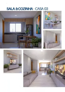 Casa com 2 Quartos à venda, 68m² no Residencial Centro da Serra, Serra