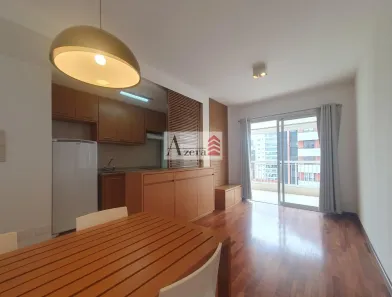 Apartamento com 1 Quarto para alugar, 47m² no Cidade Monções, São Paulo