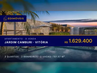 Apartamento com 3 Quartos à venda, 101m² no Jardim Camburi, Vitória