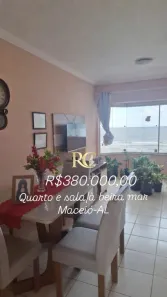 Apartamento com 1 Quarto à venda, 50m² no Trapiche da Barra, Maceió