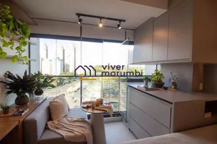 Apartamento com 1 Quarto para alugar, 28m² no Jardim das Acácias, São Paulo
