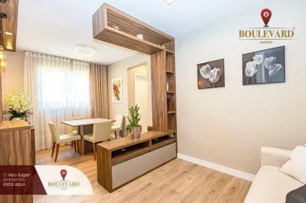 Apartamento com 1 Quarto à venda, 37m² no Planta Almirante, Almirante Tamandaré