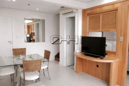 Apartamento com 1 Quarto para alugar, 50m² no Moema, São Paulo