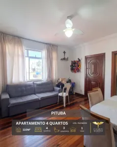 Apartamento com 4 Quartos à venda, 110m² no Pituba, Salvador
