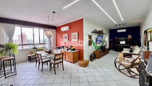 Apartamento com 3 Quartos à venda, 140m² no Embaré, Santos