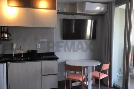 Apartamento com 1 Quarto para alugar, 32m² no Cerqueira César, São Paulo
