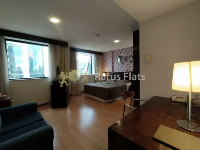 Flat com 1 Quarto para alugar, 30m² no Itaim Bibi, São Paulo