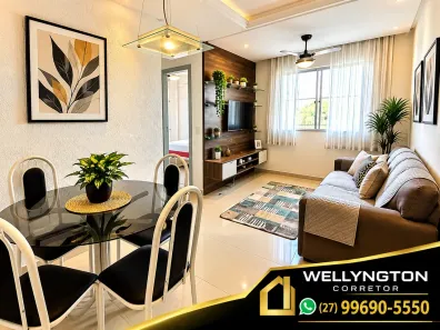 Apartamento com 2 Quartos para alugar, 48m² no Morada de Laranjeiras, Serra