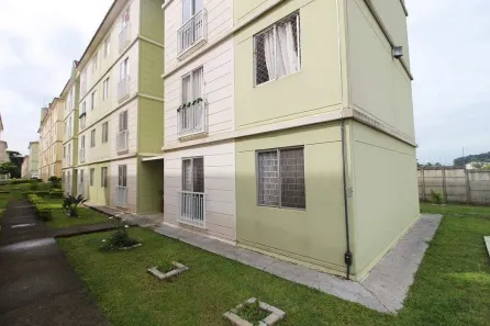 Apartamento com 2 Quartos para alugar, 43m² no Afonso Pena, São José dos Pinhais