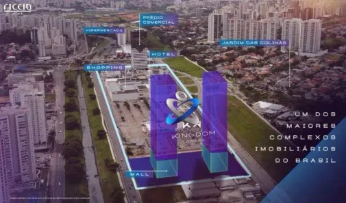 Apartamento com 2 Quartos à venda, 64m² no Jardim das Colinas, São José dos Campos