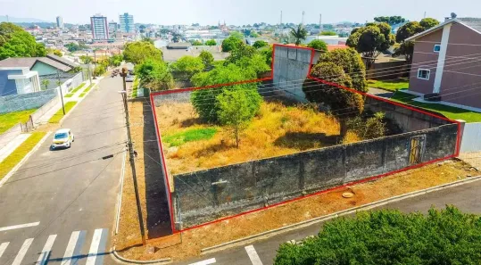 Lote/Terreno à venda, 629m² no Vila Bancária, Campo Largo