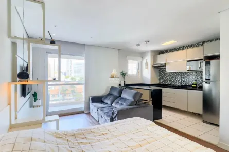 Apartamento com 1 Quarto à venda, 38m² no Brooklin Paulista, São Paulo