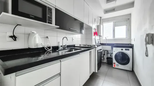 Apartamento com 1 Quarto para alugar, 45m² no Brooklin Paulista, São Paulo