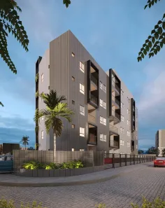 Apartamento com 2 Quartos à venda, 56m² no Ponta de Campina, Cabedelo