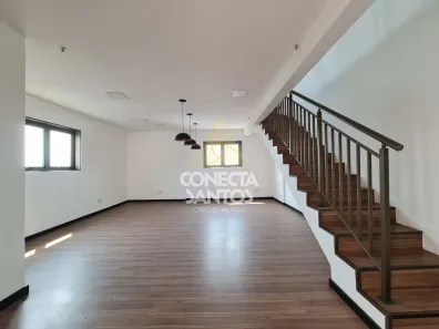 Sala Comercial para venda ou aluguel, 95m² no Valongo, Santos