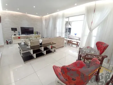 Apartamento com 4 Quartos para alugar, 134m² no Vila Luis Antônio, Guarujá