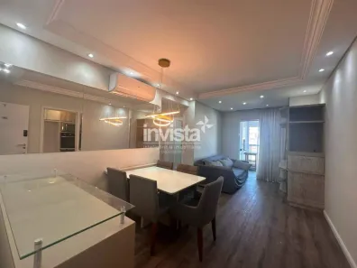 Apartamento com 2 Quartos para alugar, 74m² no Embaré, Santos