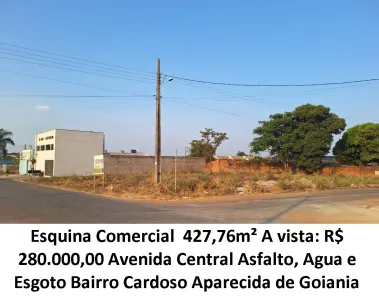 Lote/Terreno à venda, 427m² no Cardoso Continuação, Aparecida de Goiânia
