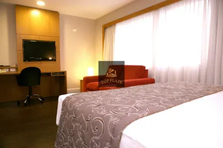 Flat com 1 Quarto para alugar, 30m² no Itaim Bibi, São Paulo
